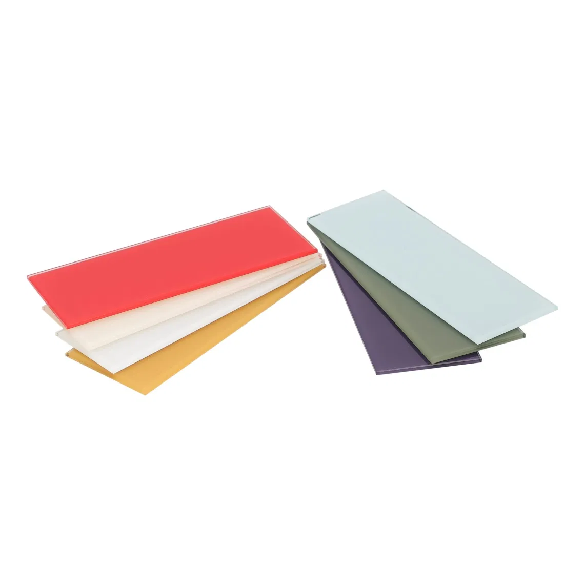3mm-12mm High-Quality Red White Blue Yellow Painted Glass for Building