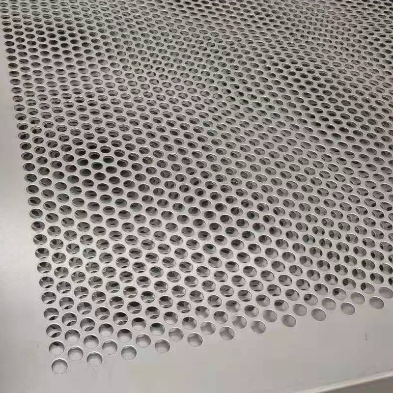Aluminum PVDF Spraying Painting Bending Perforated Sheet for Curtain Wall