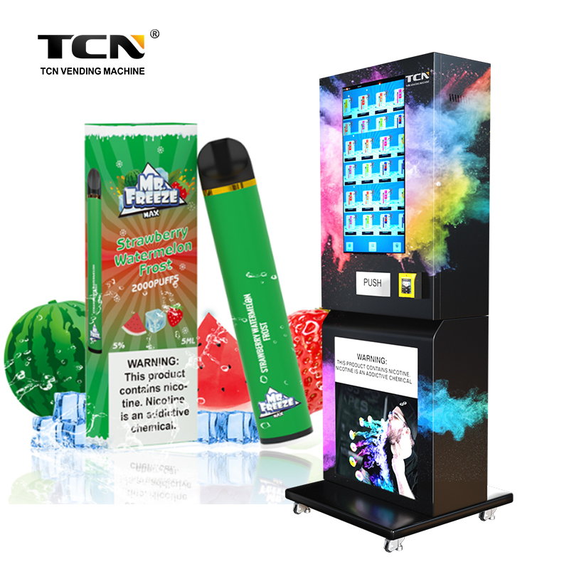 Tcn Wholesale Small Vending E-Cigarette Vape Vending Machines with Age Recognition