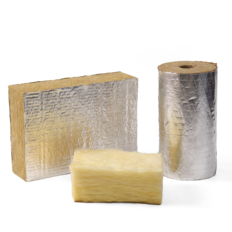 Interlocking Edge Thermal Insulation Mineral Wool Roll Rock Wool Blanket for Furnace and Building