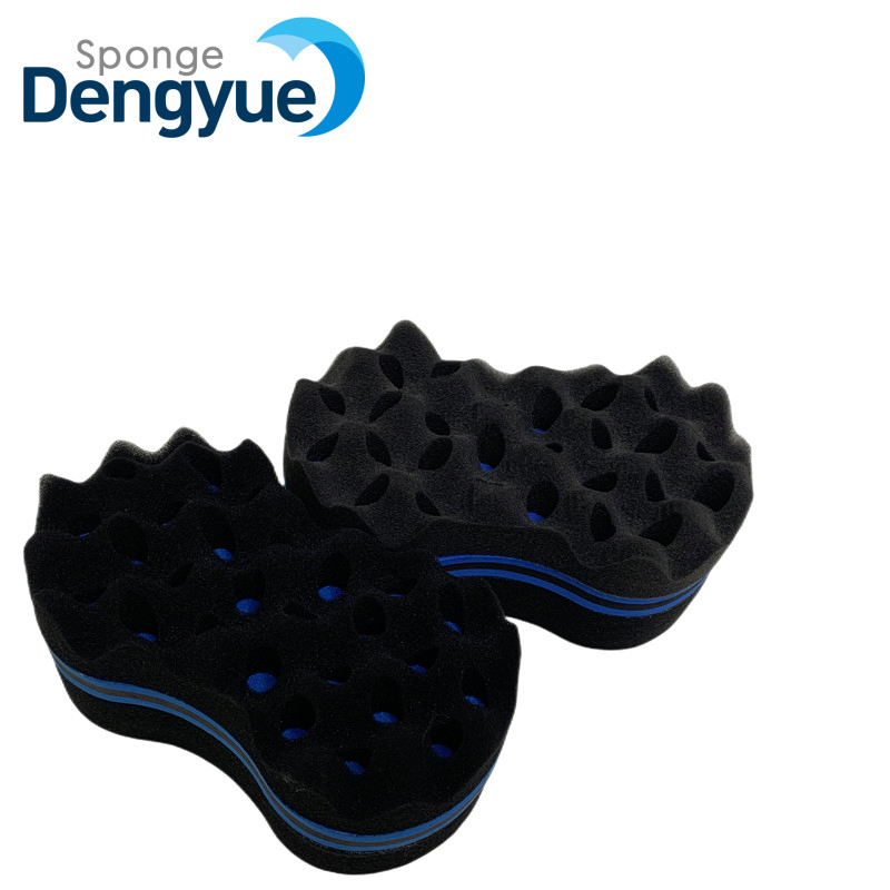 Custom Wave-Shaped Sponges for Hair Sponge Twist Curl Sponge