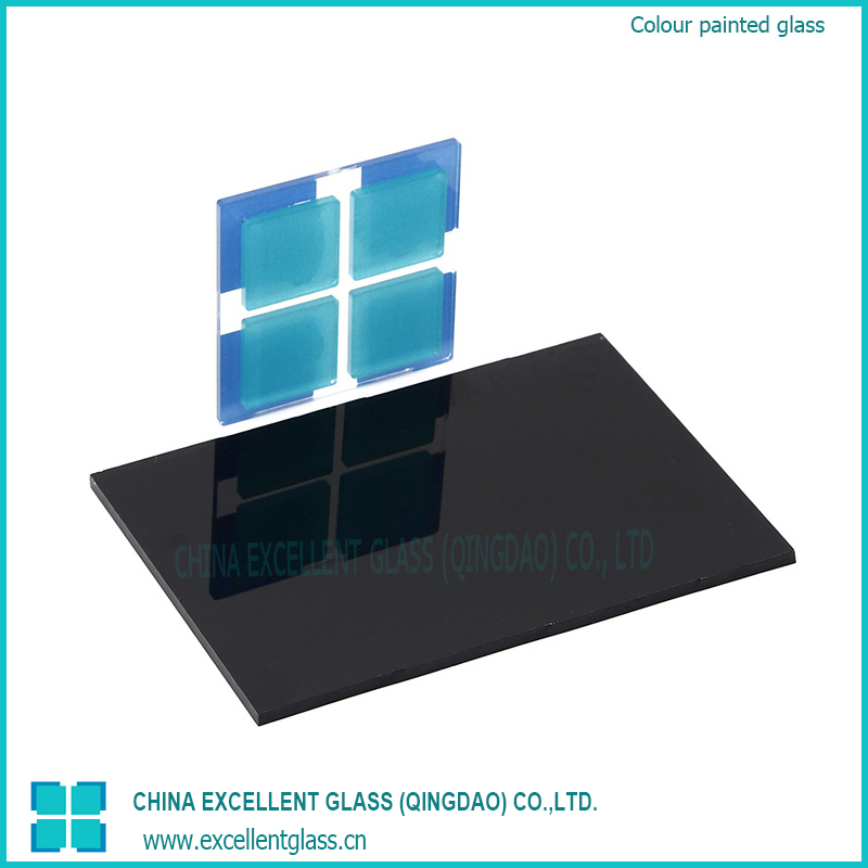 Colorful Back Painted Glass, Colored Back Painted Glass, Painted Glass with Safety Backing for Interior Glazing, Wall Cladding, Cabinets