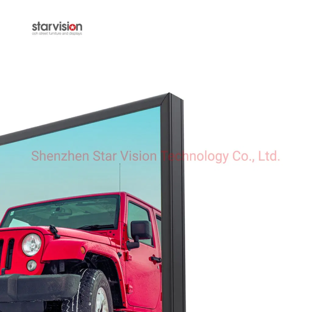 Outdoor Advertising Display Mega Light Highway Double-Sided Billboard Structure