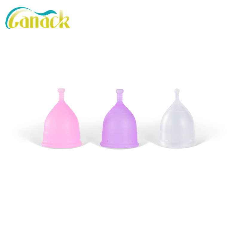 100% Medical Grade Silicone Menstrual Cup for Lady Period Feminine Hygiene