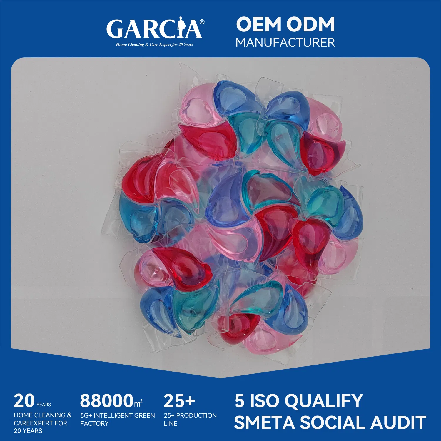 Customizable Liquid Laundry Detergent Pod for Effective Clothes Washing