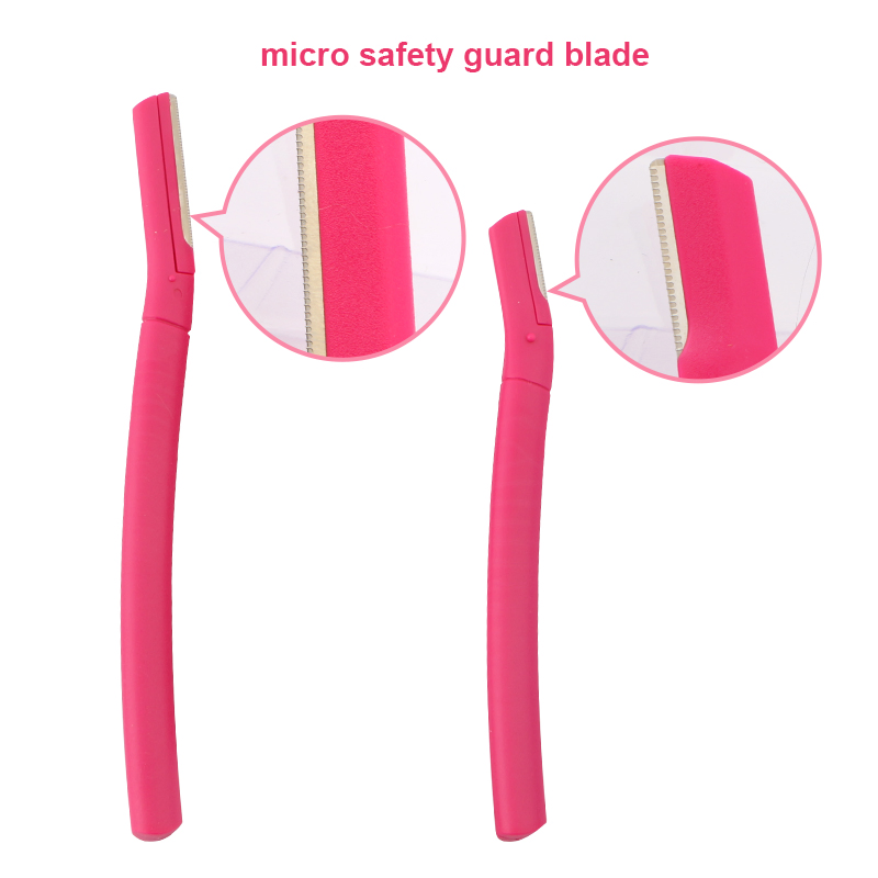 D115 Hot Selling Make up Eyebrow Razor Stainless Steel Blade Eyebrow Razor Trimmer Blade