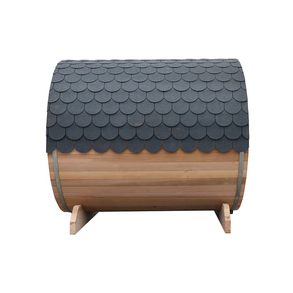 Бочковая сауна Sunrans из массива дерева на 2-6 человек