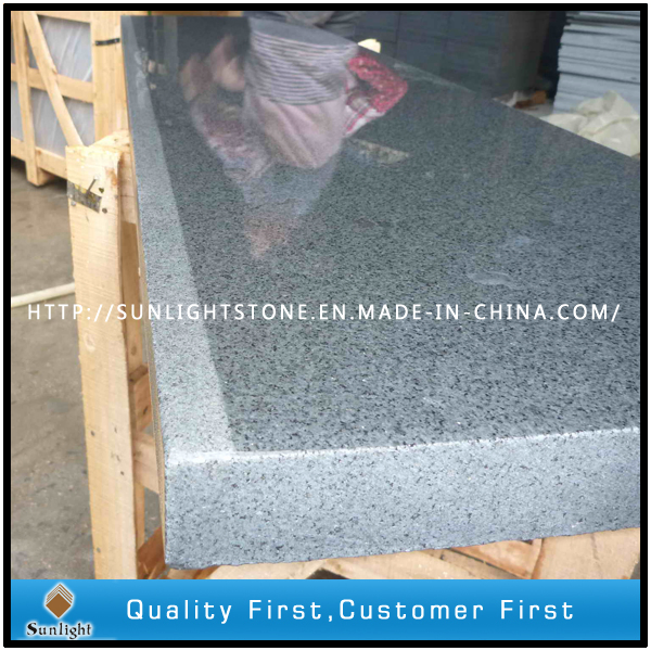 Polished Padang Dark G654 Granite Stone Stairs for Outside Paving