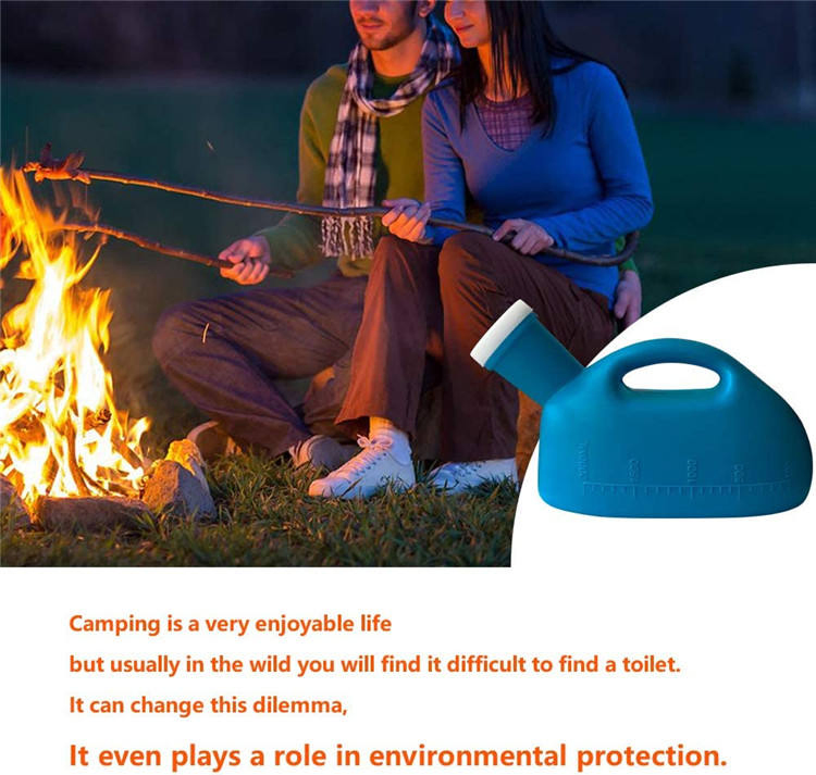 2000ml Outdoor Urinal Emergency Travel Portable Urine Container Bottle Male Urinal for Men