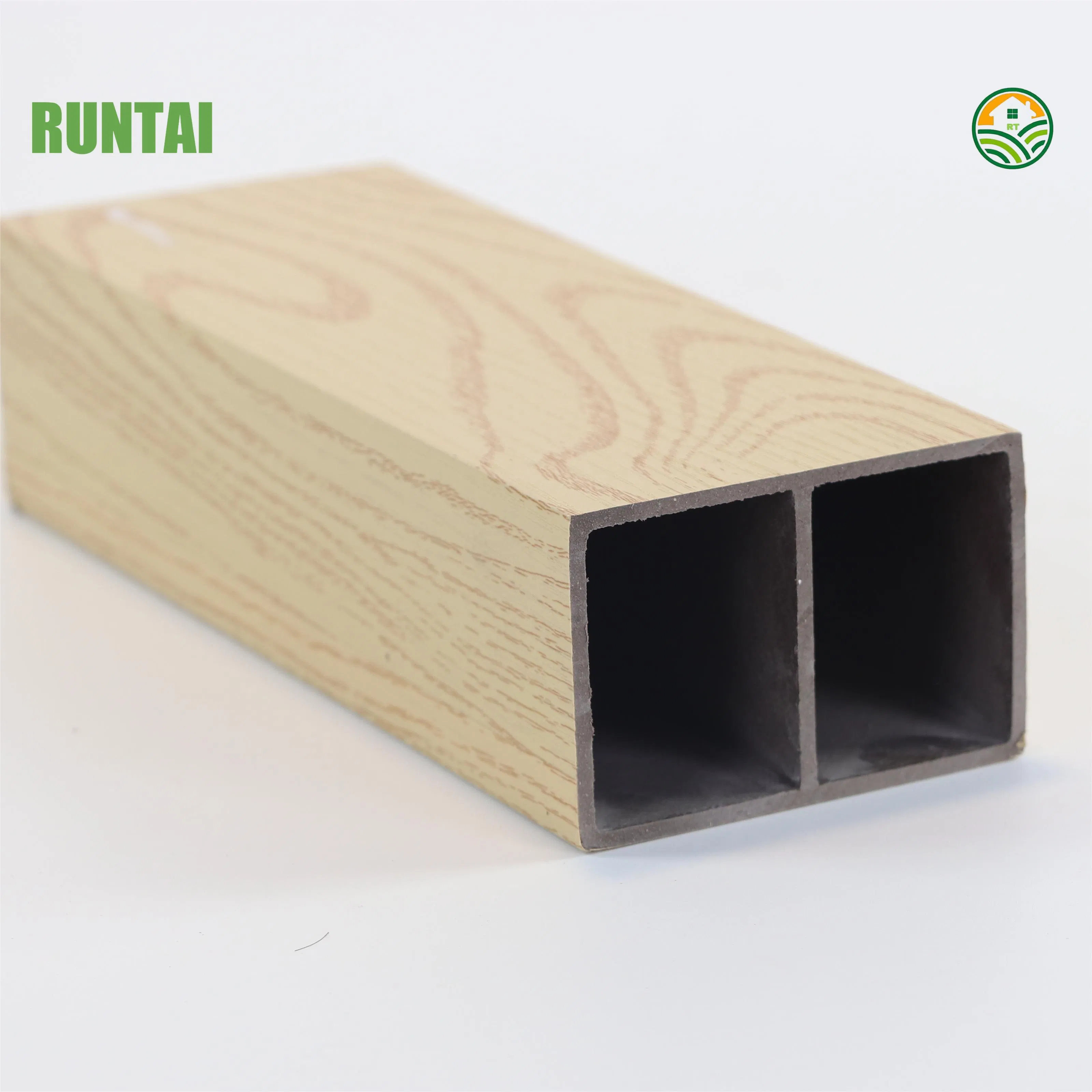 WPC Square Tube for Indoor Decrotive Factory Supplier Plastic Wall Panel