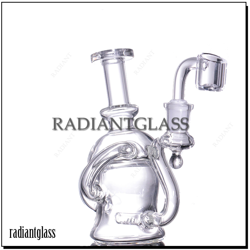 The New Arrival Recycle Mini Glass Water Pipe with Using Tobacco in The Bar Smoking Pipe