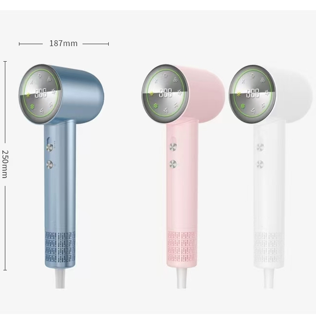 Professional High Speed Ionic Hair Dryer with 500 Million Negative Ions