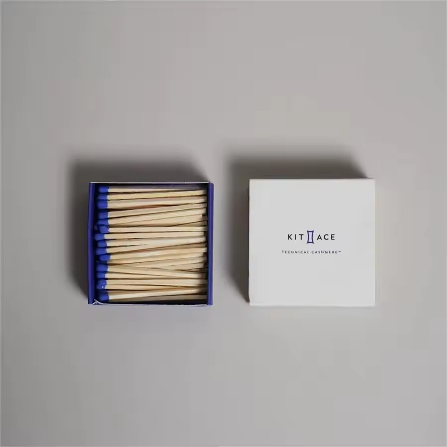Custom Logo Design Scented Candles Safe Boxed Matches Manufacturer Matches