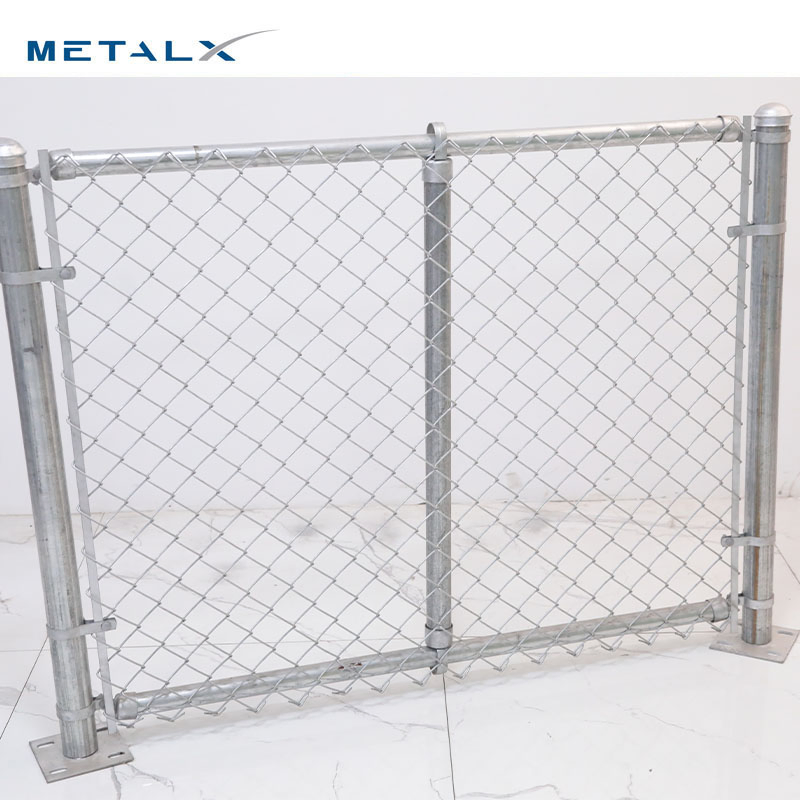 Galvanized 9 Gauge Diamond Chain Link Fence Price Cyclone Fence for Farm