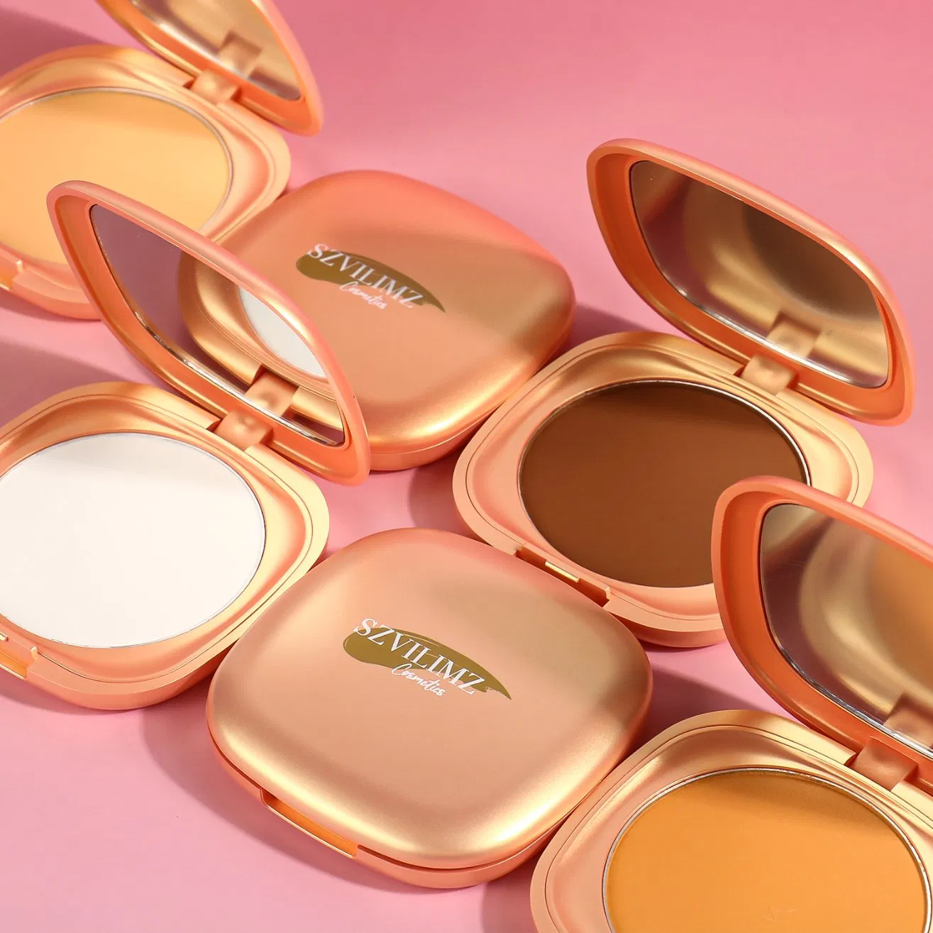 Factory Highlighter Pressed Powder Makeup Palette Set