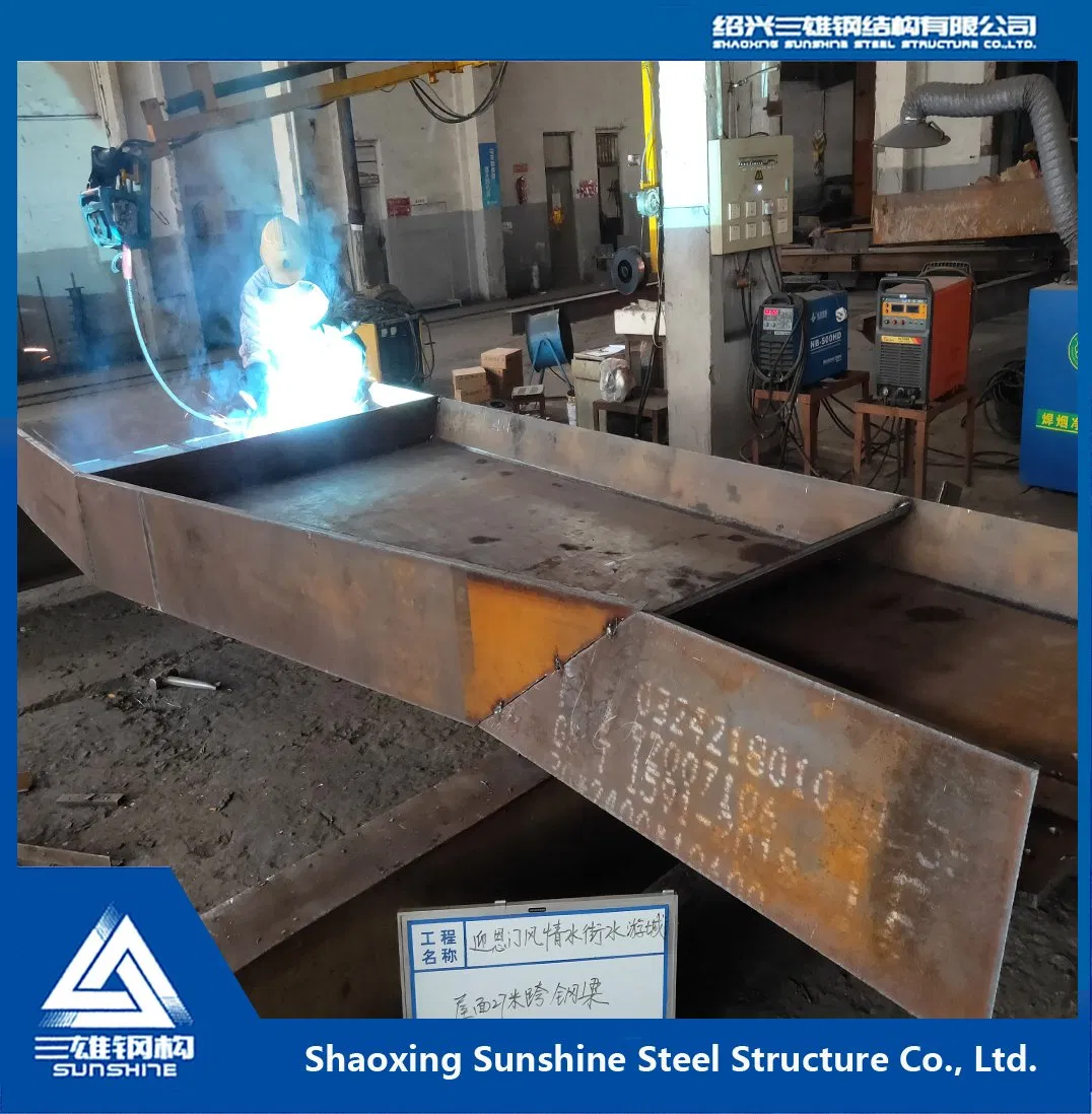 27 Meters Long Span Roofing Galvanized Steel Beam of Style Street