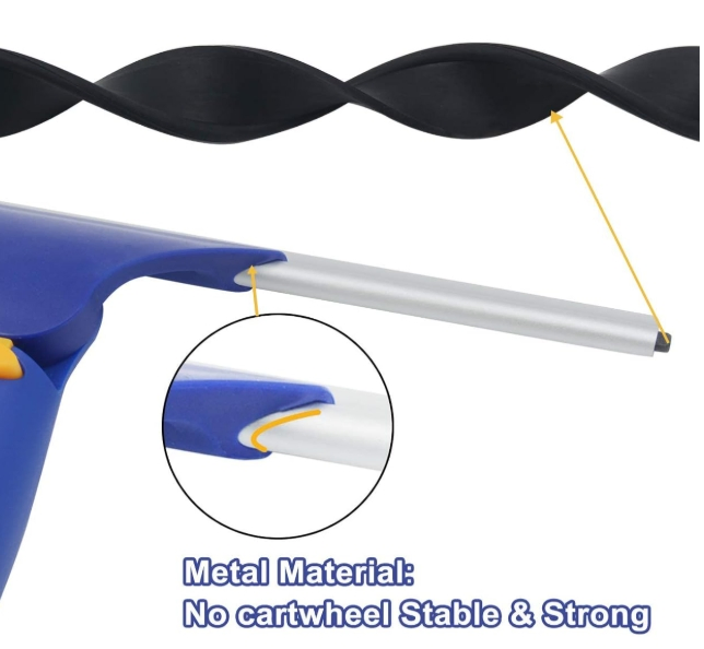 Скребок-щетка для окон с мягкой ручкой и распылителем