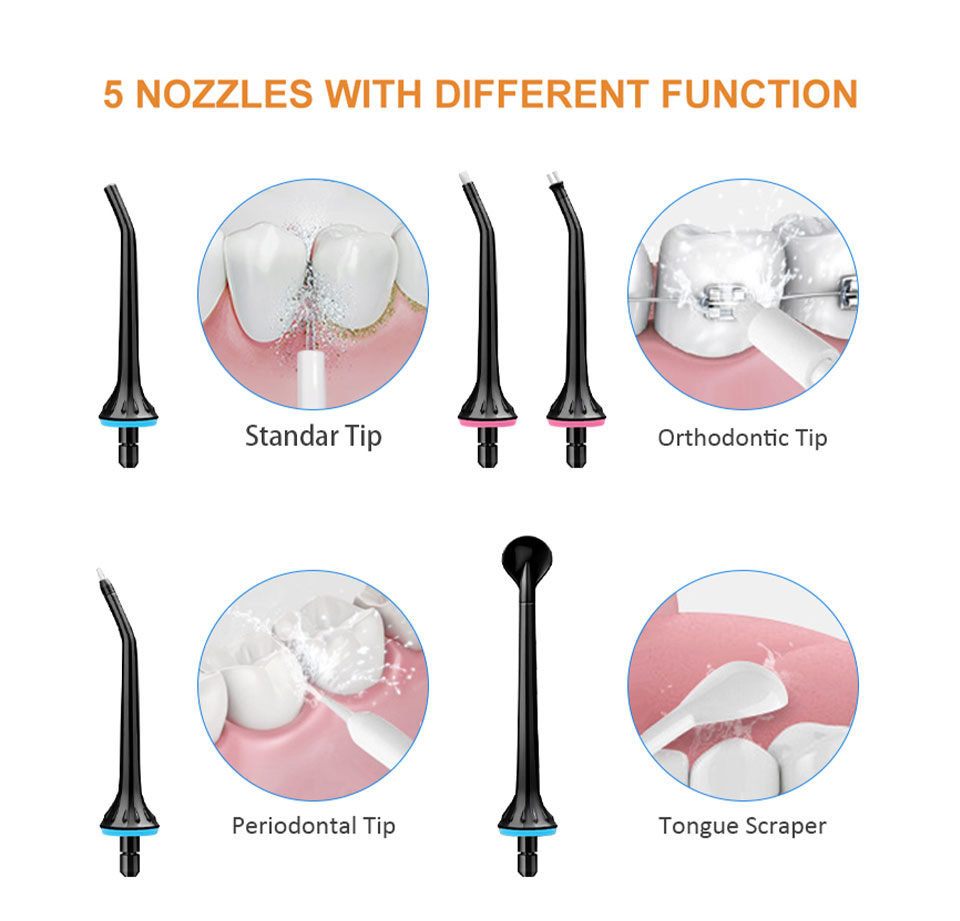 OEM New Oral Hygiene Dental Clean Whitening Water Flosser