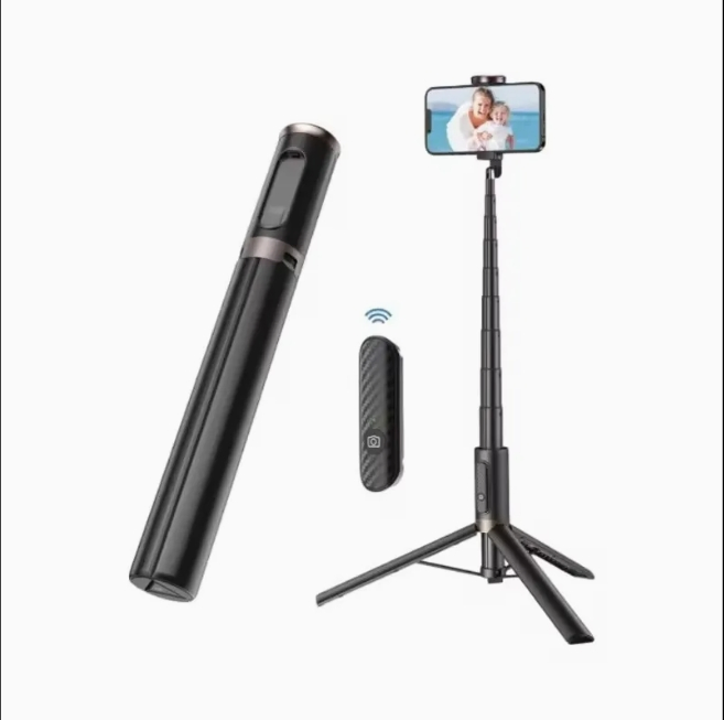Hot Sale! Extendable Wireless Remote Outdoor Tripod Selfie Stick-Selfie Stick