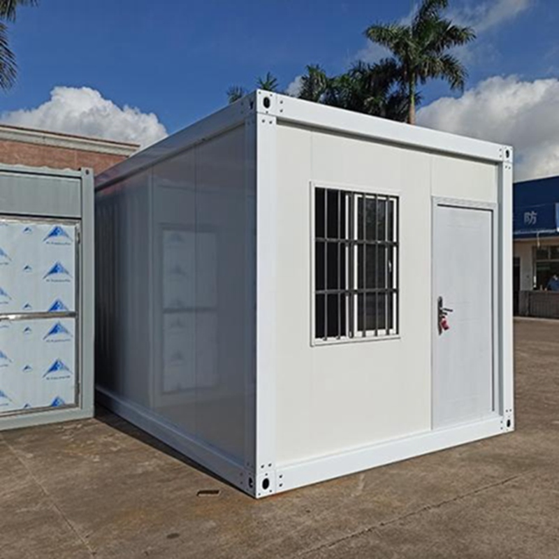 Fast Install Flat-Packed Assembly Mobile Modern Prefab Container House with Windows and Toilet for Office/Shop/Living/Hospital