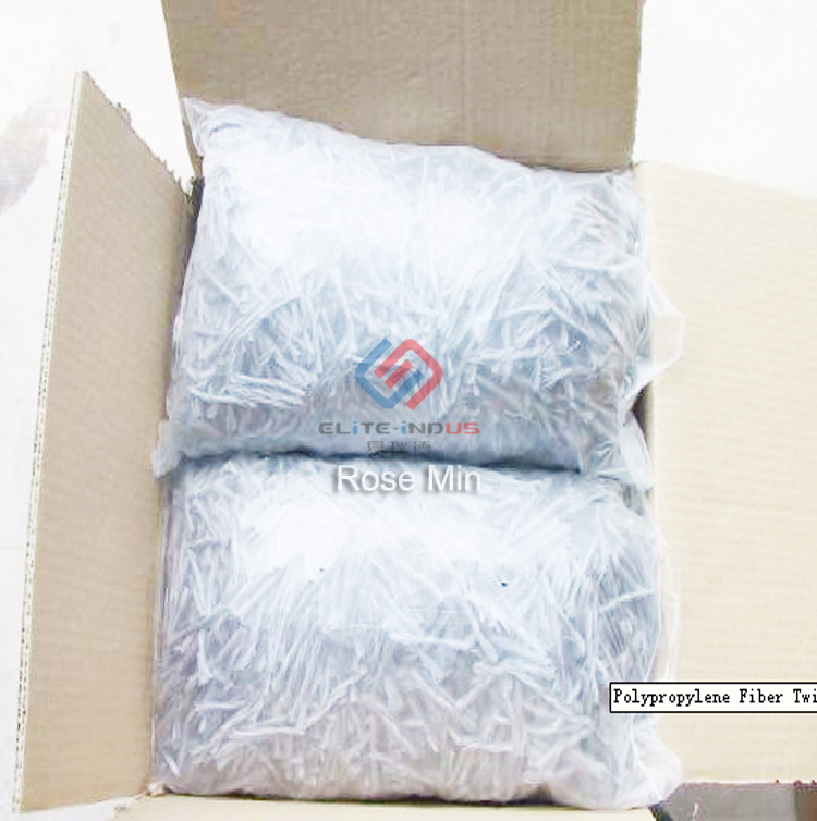 54mm Fireproofing Durability Polypropylene Twist Fiber