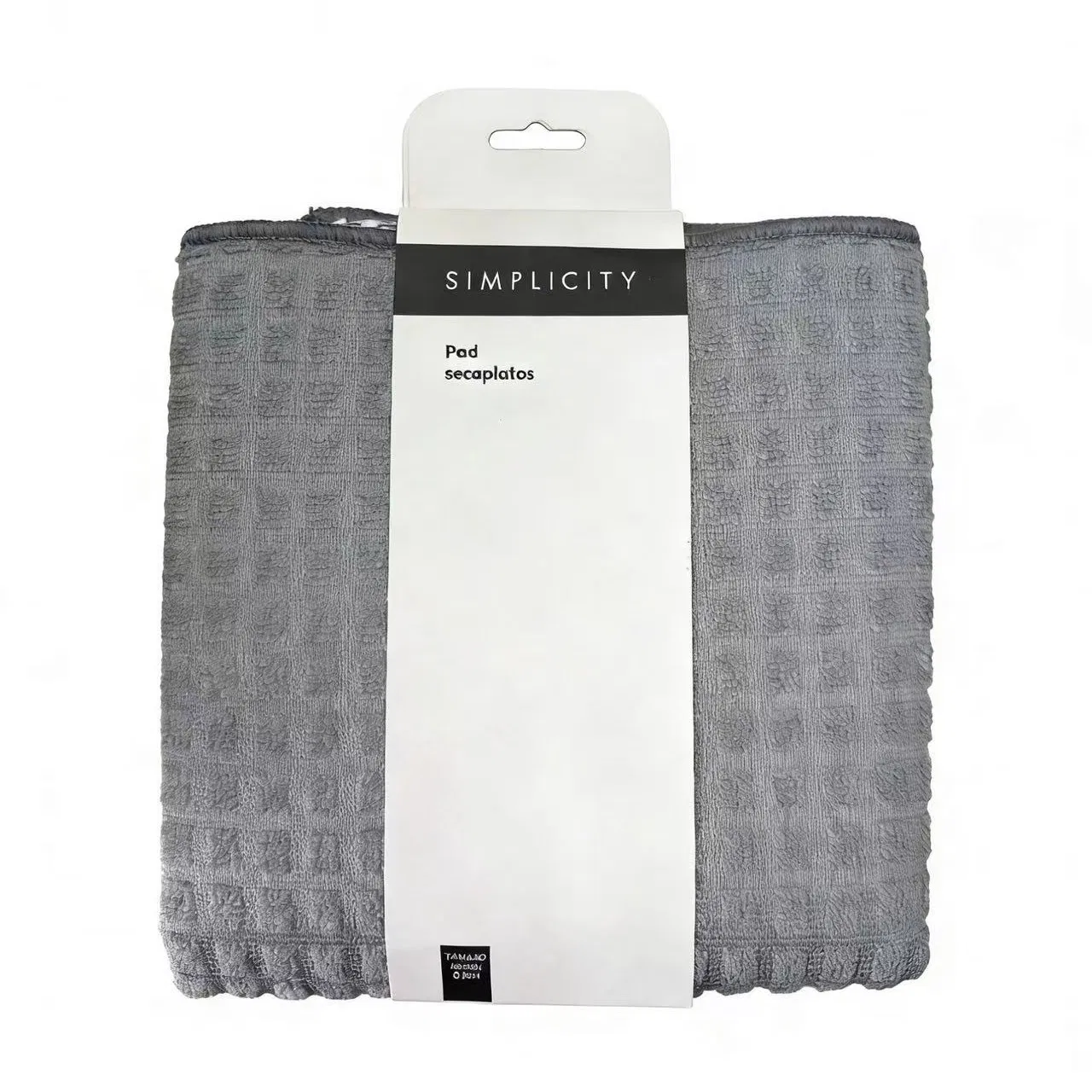 Коврик для сушки посуды 40x60 см, серый