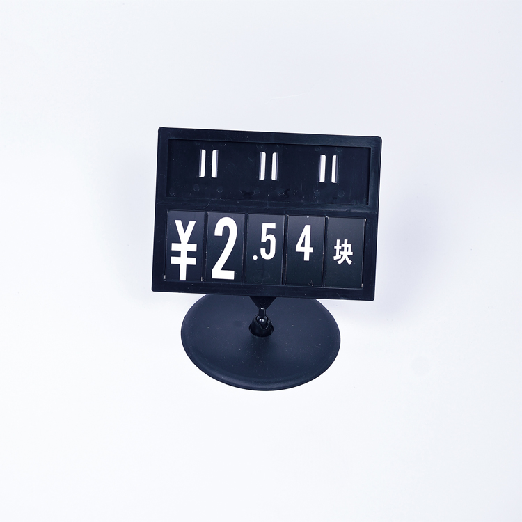 Plastic Price Frame Holder Tag Tabletop Shop Supermarket Seafood Price