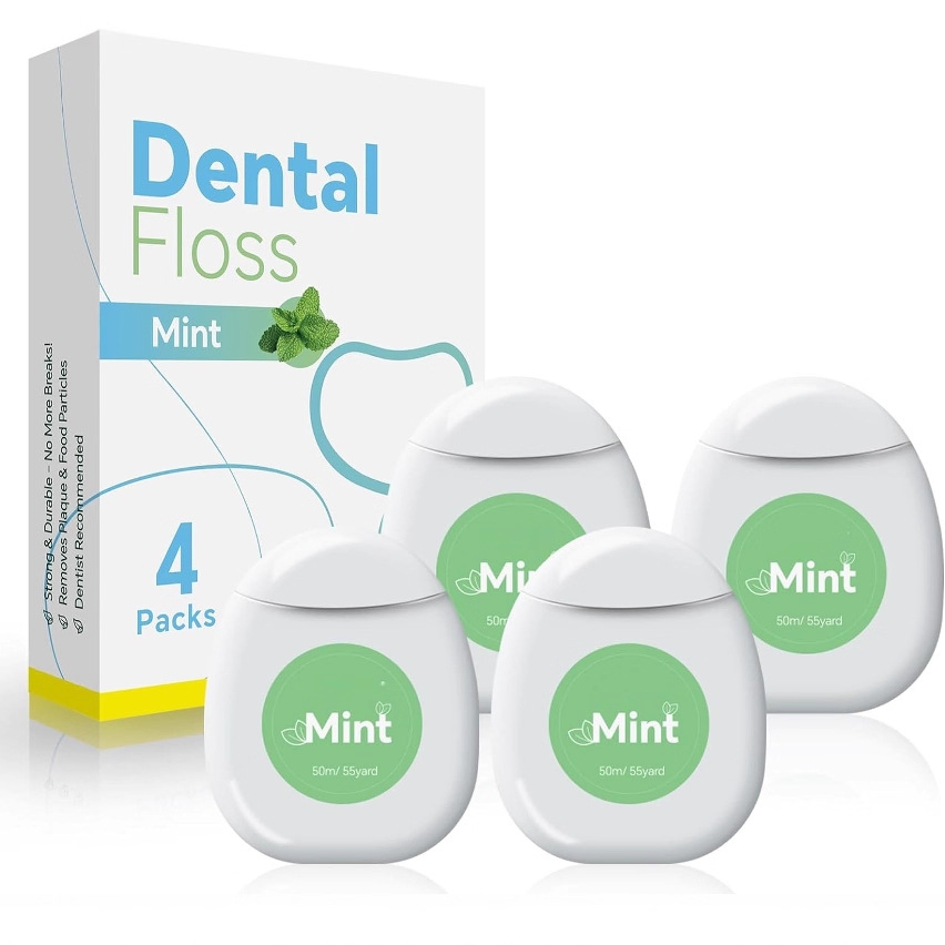 Disposable Dental Floss with Mint Flavour
