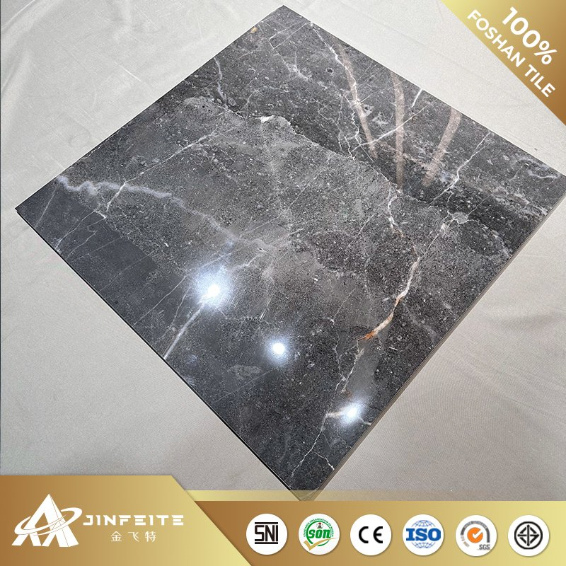 Beige Color Glossy Marble Tile 60X60cm Wholesale Price for Resell and Project