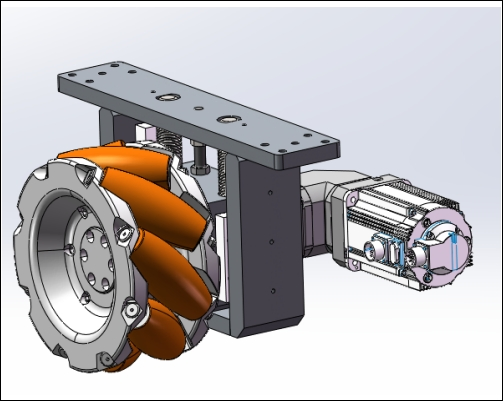 Daao Robot Mecanum Wheel Kit Agv Mecanum Drive Unit