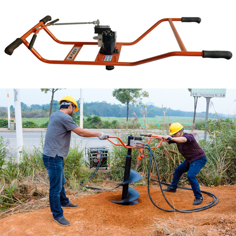 Hole Digging Machine Excavator Hydraulic Earth Auger Drill for Sale