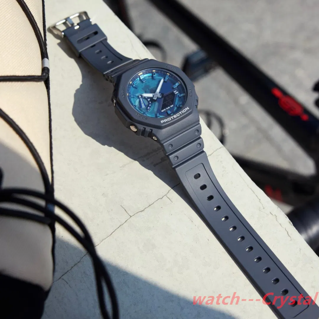 2026 Christmas G Watches Shock Silicone Strap, Metal Bezel, Octagonal Shock Resistant Men's Watch