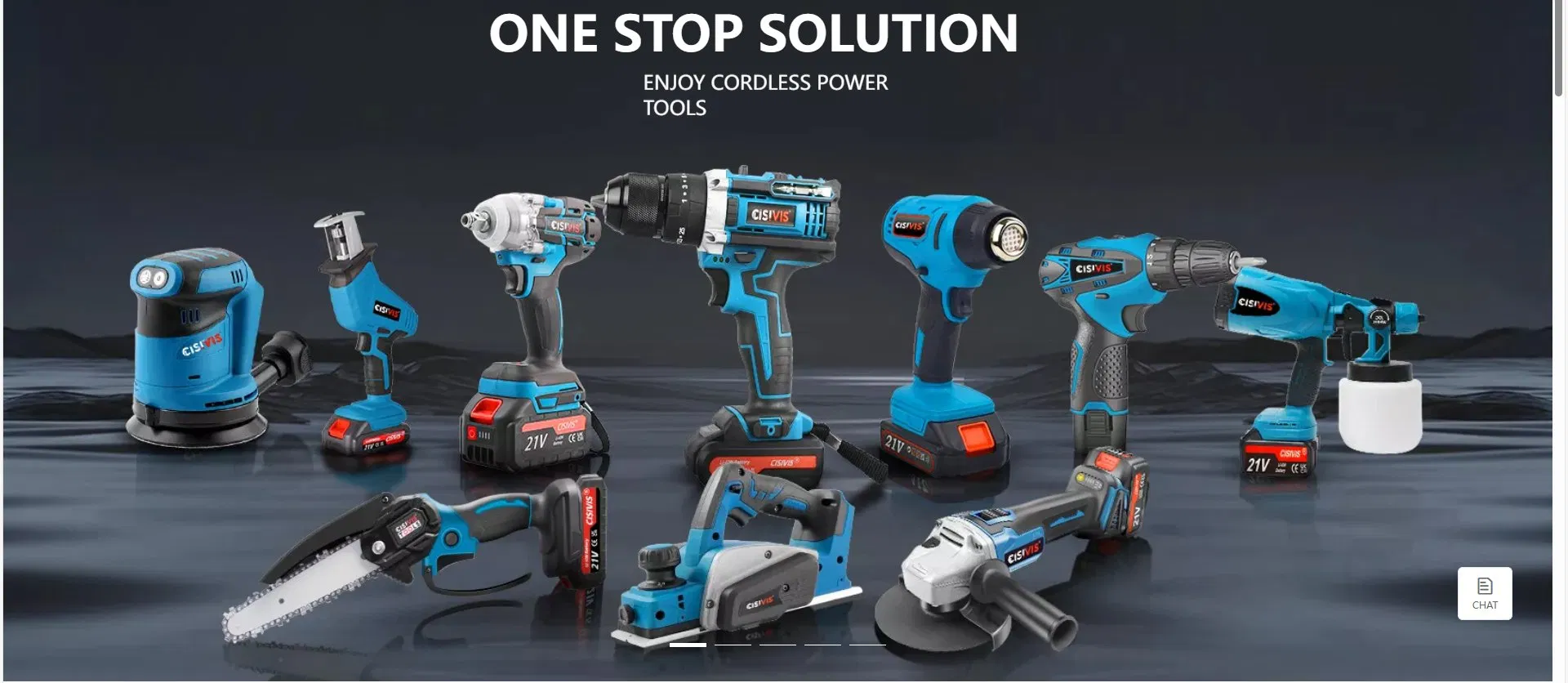 High Quality 4-Piece Hammer Drill Set and Impact Wrench Combo