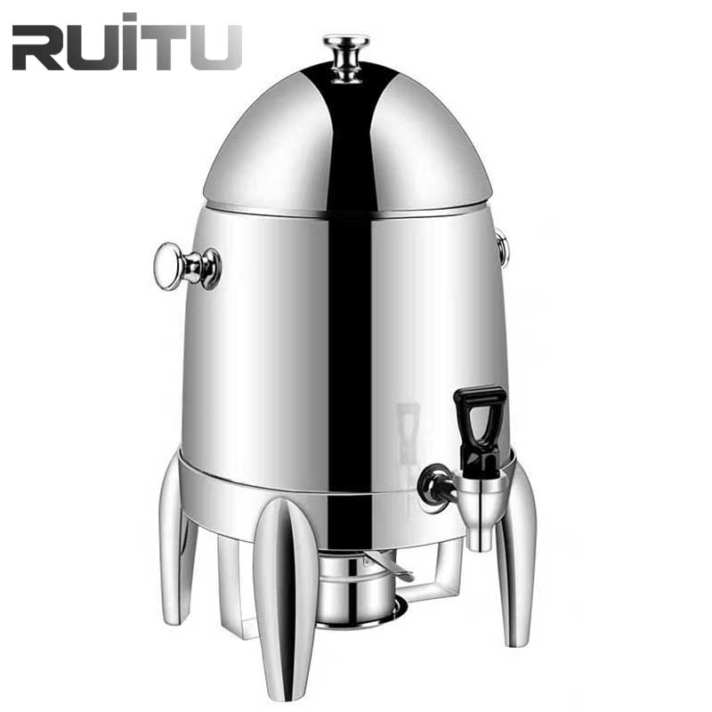 Restaurant Wedding Banquet Table Top Commercial Modern Wall Mounted Liquid Coffee Sugar Powder Dispenser Machine Stainless Steel Catering Milk Tea Coffee Urn