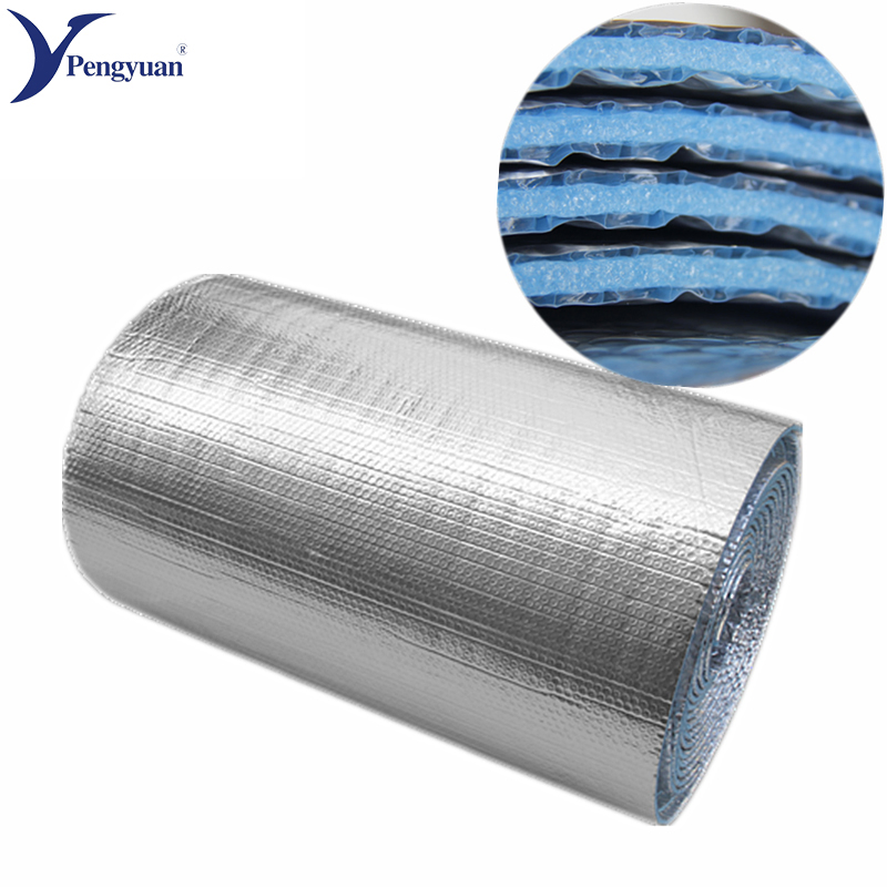 Hot Sale Reflective Fireproof Aluminum Foil XPE Foam Roof Heat Insulation Roll