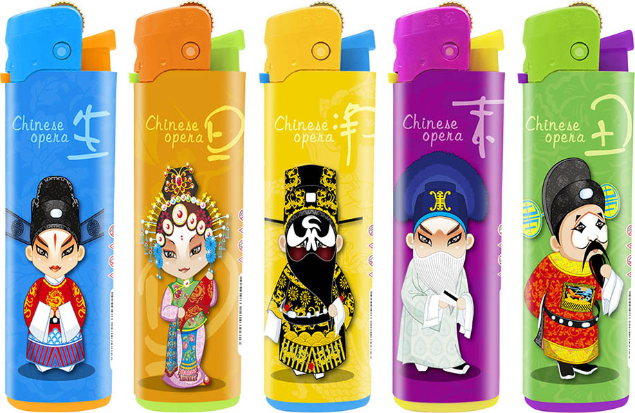 ISO9994 Disposable Flint Gas Plastic Cigarette Lighter