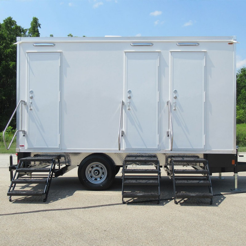 Customized Outdoor VIP Luxury Mobile Restroom Trailer with Shower - Portable Camper Bathroom & Prefab Container Unit