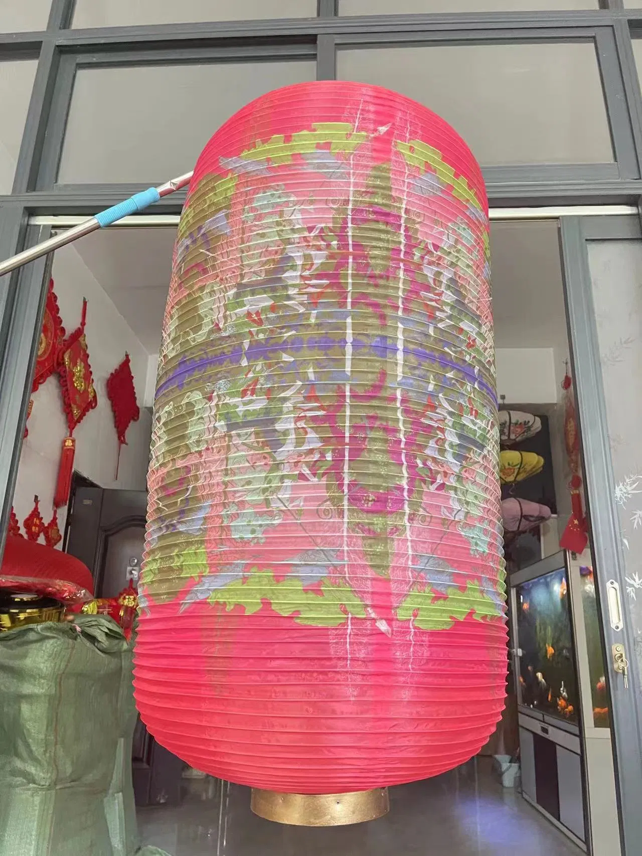 Outdoor Decorative Red Paper Lantern Furniture Bedroom Liveroom Chinese Knot