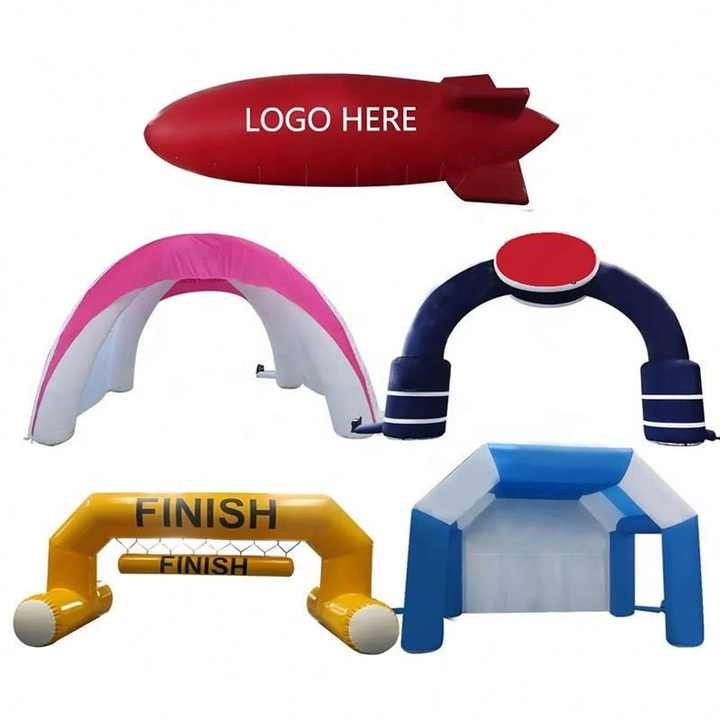 Professional Export Manufacturer Advertising Running Events Custom Logo Printing Arch Gate Inflatable