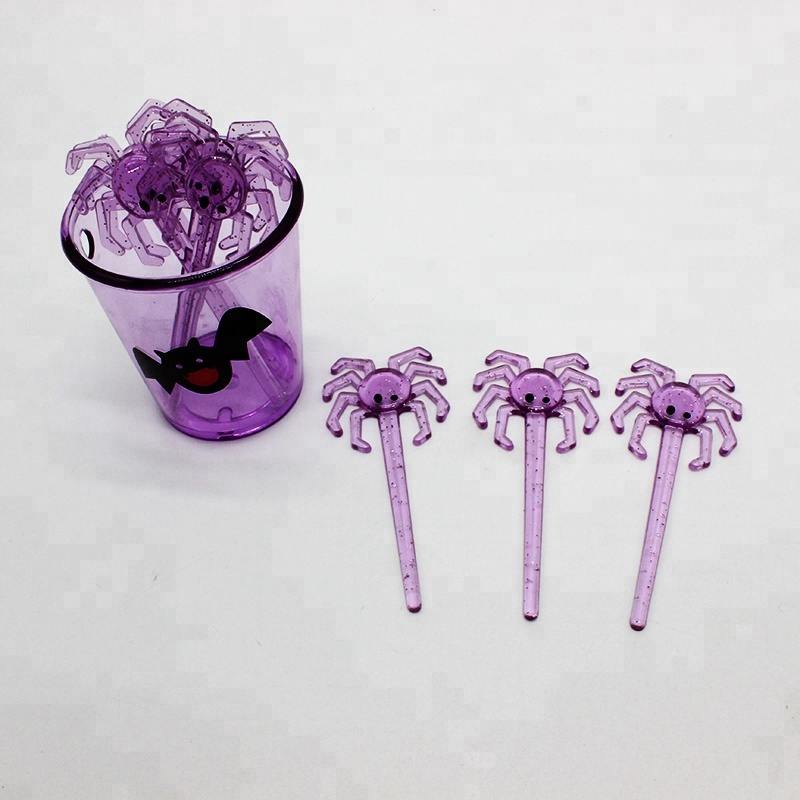 Bright and Fun Disposable Plastic Forks for Halloween
