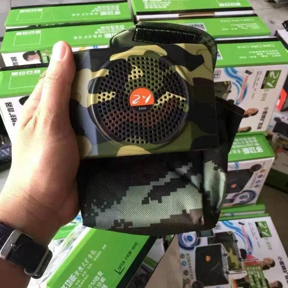 E898 Remote Control Bird Caller TF/FM/Recording Camouflage Amplifier Wireless Bluetooth Speaker