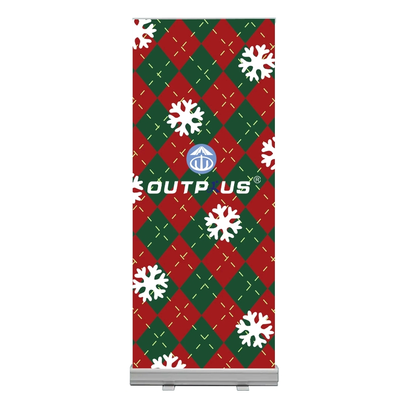 Flex Advertising Banner Retractable Standing Banners Roll up Banner