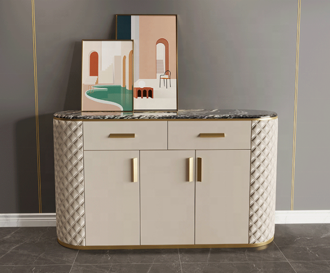 Мебель для гостиной МДФ экокожа тумба под ТВ комплект