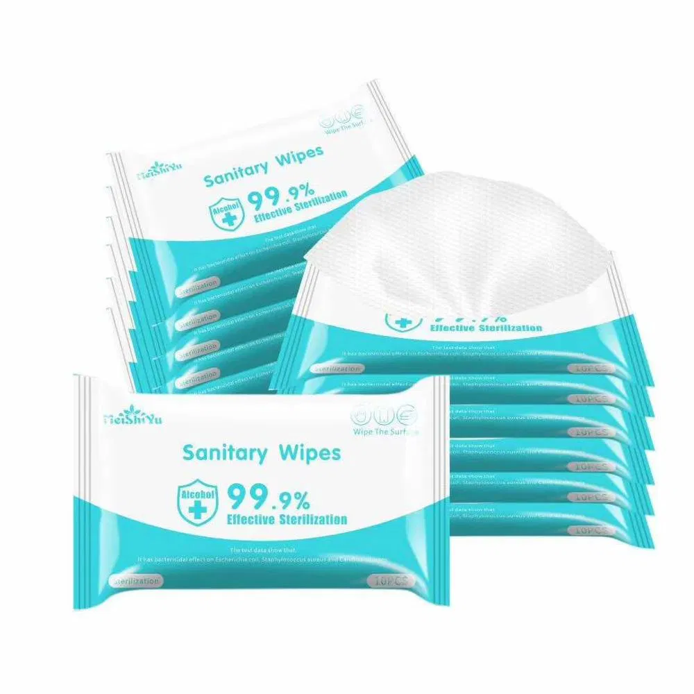 30% off 75 Wipes Customization Label Alcohol Wipes