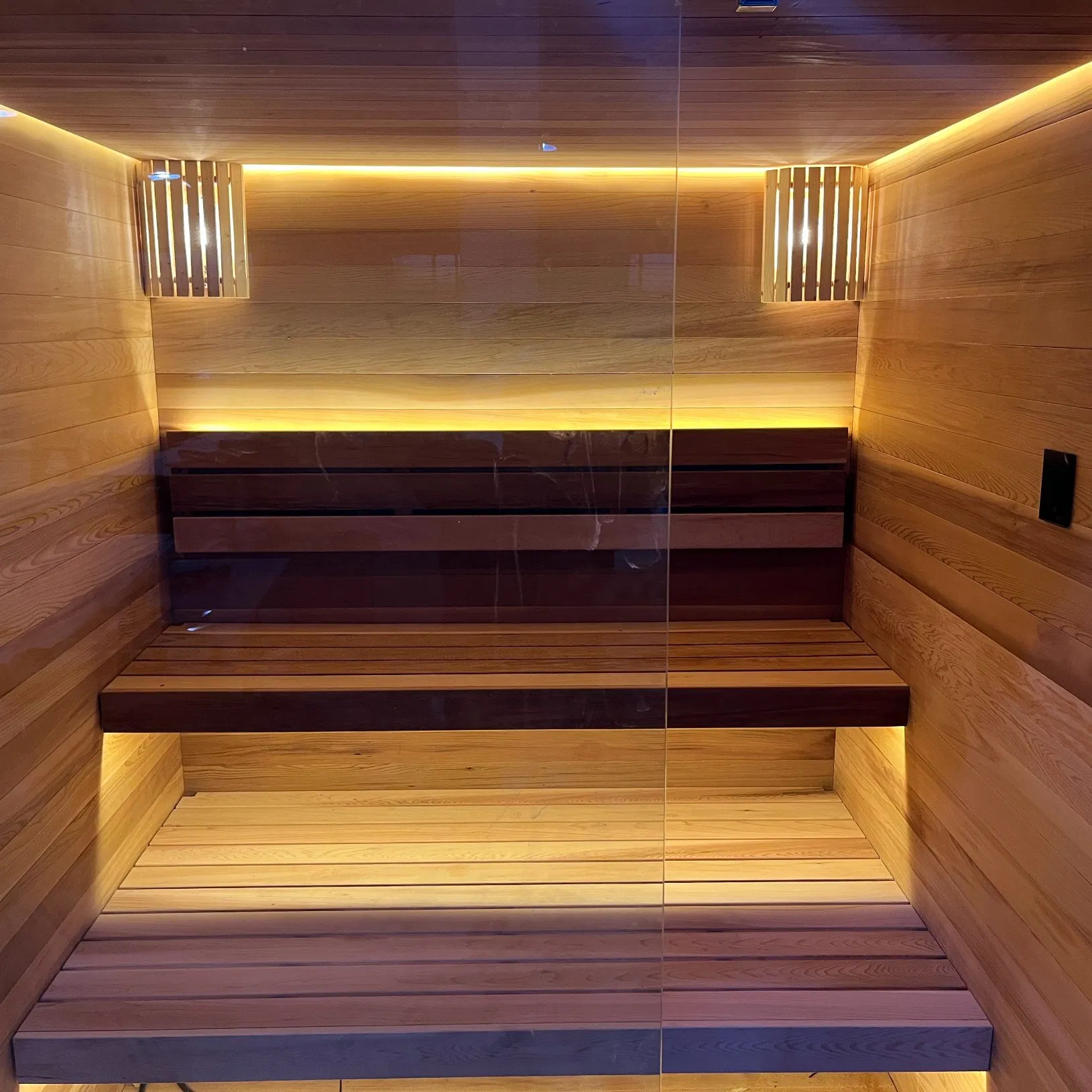 Best Nature Fragrance Deluxe Cedar Oudoor Cabin Garden Steam Stove Sauna