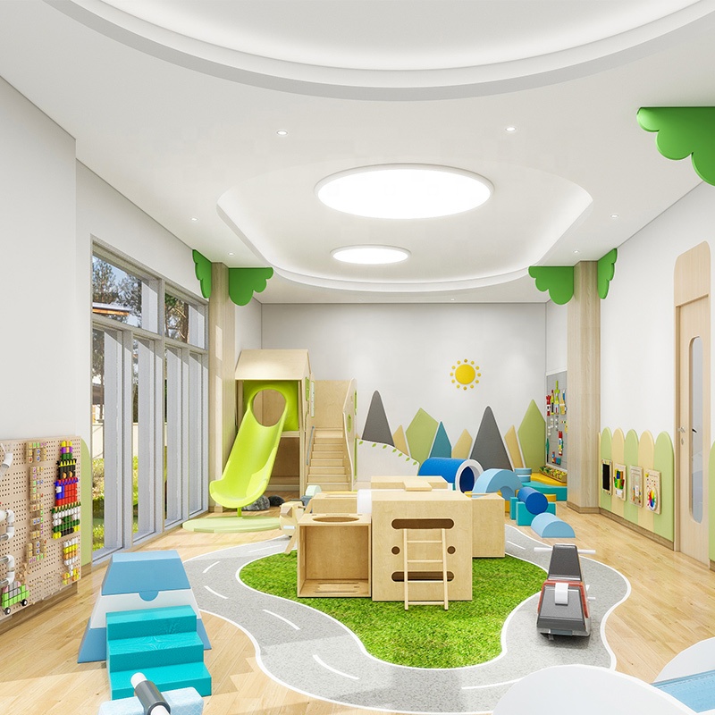 Игровой центр детский деревянный для сада школы