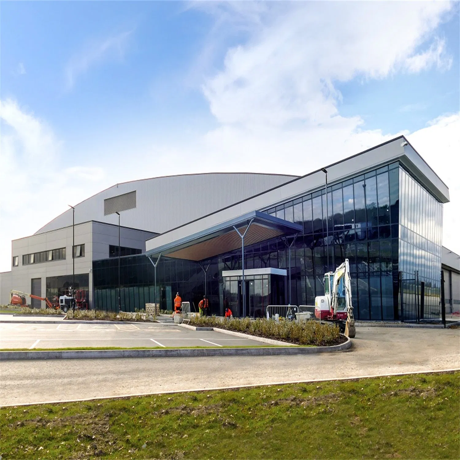 Prefab Steel Structure Shopping Supermarket Building for Commercial Building