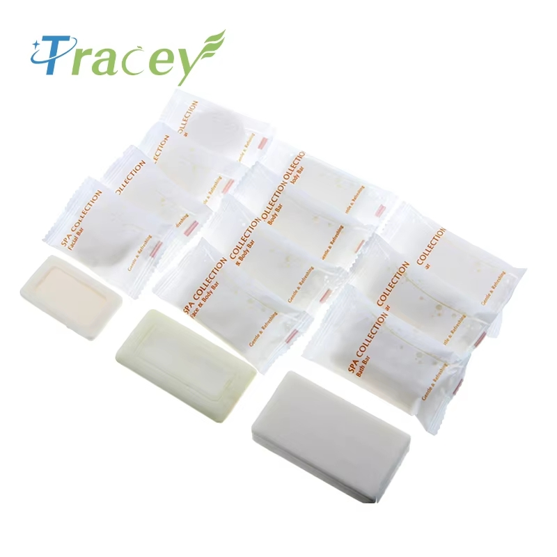 Hot Selling Tracey Hotel Organic Bath Facial Soap-Travel Size Scented Exfoliating & Basic Cleaning Wholesale for Whitening