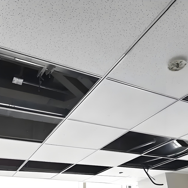 Acoustic Fire-Proof Moisture-Proof Mineral Wool Ceiling Board 2X2 595X595X12mm Rh70 711