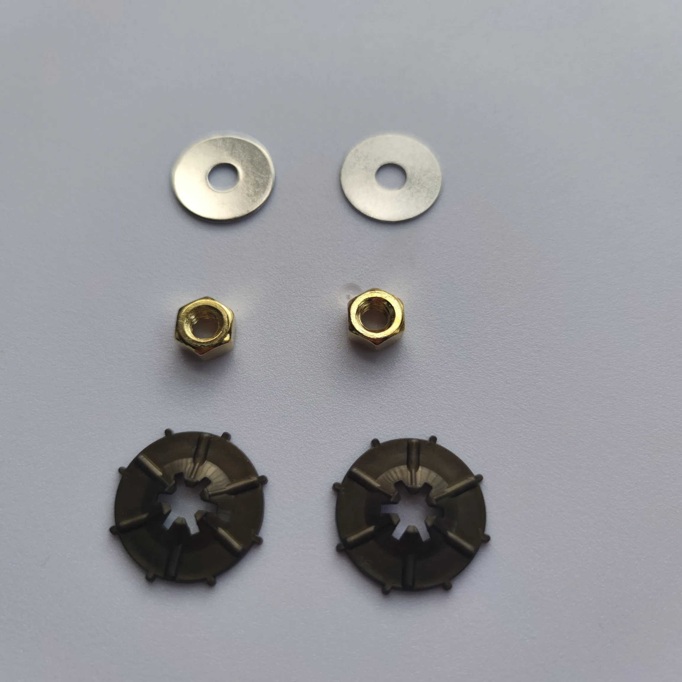 1/4 Inch X 2-1/4 Inch Closet Floor Bolt with Solid Brass Plated